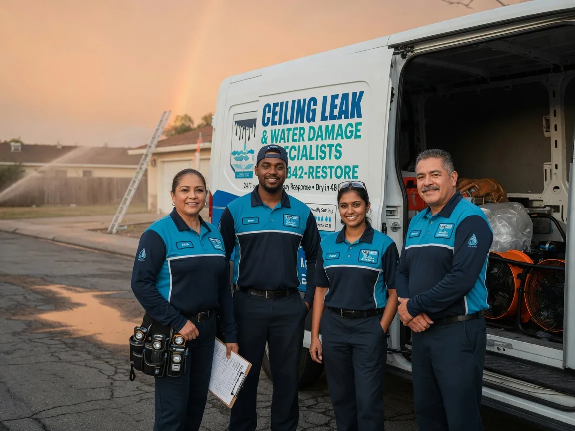 Ceiling Leak Cleanup company in Dallas, PA